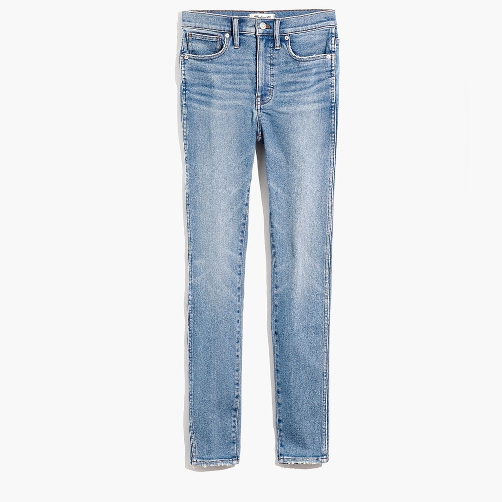 10" High-Rise Skinny Jeans in Hamden Wash